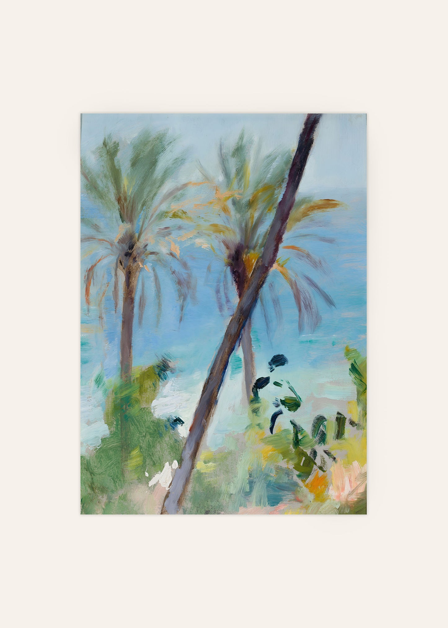 Two Palms Poster