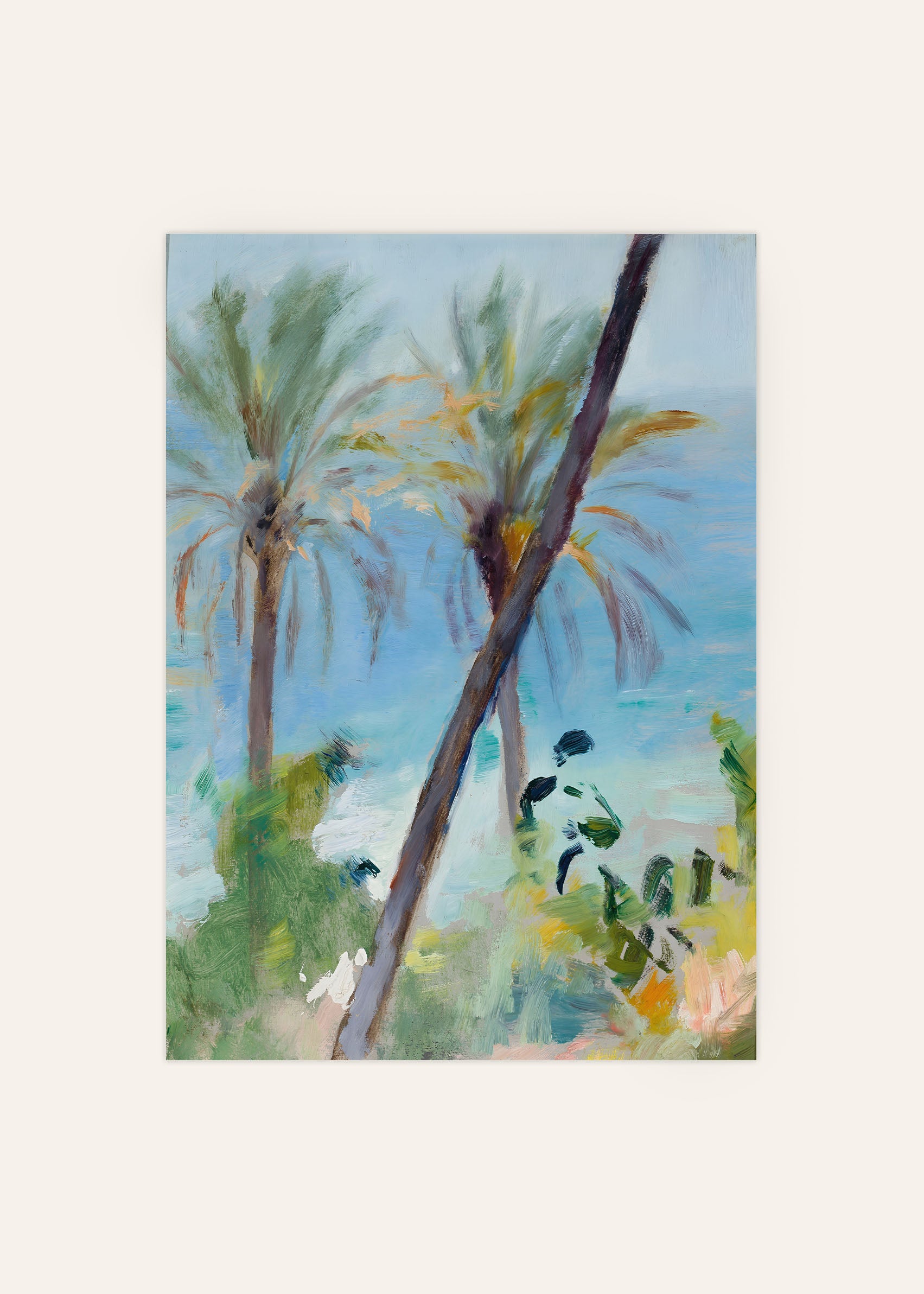 Two Palms Poster