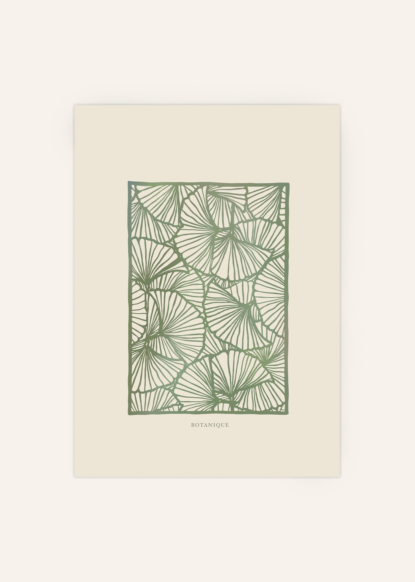Botanique Graphical Poster