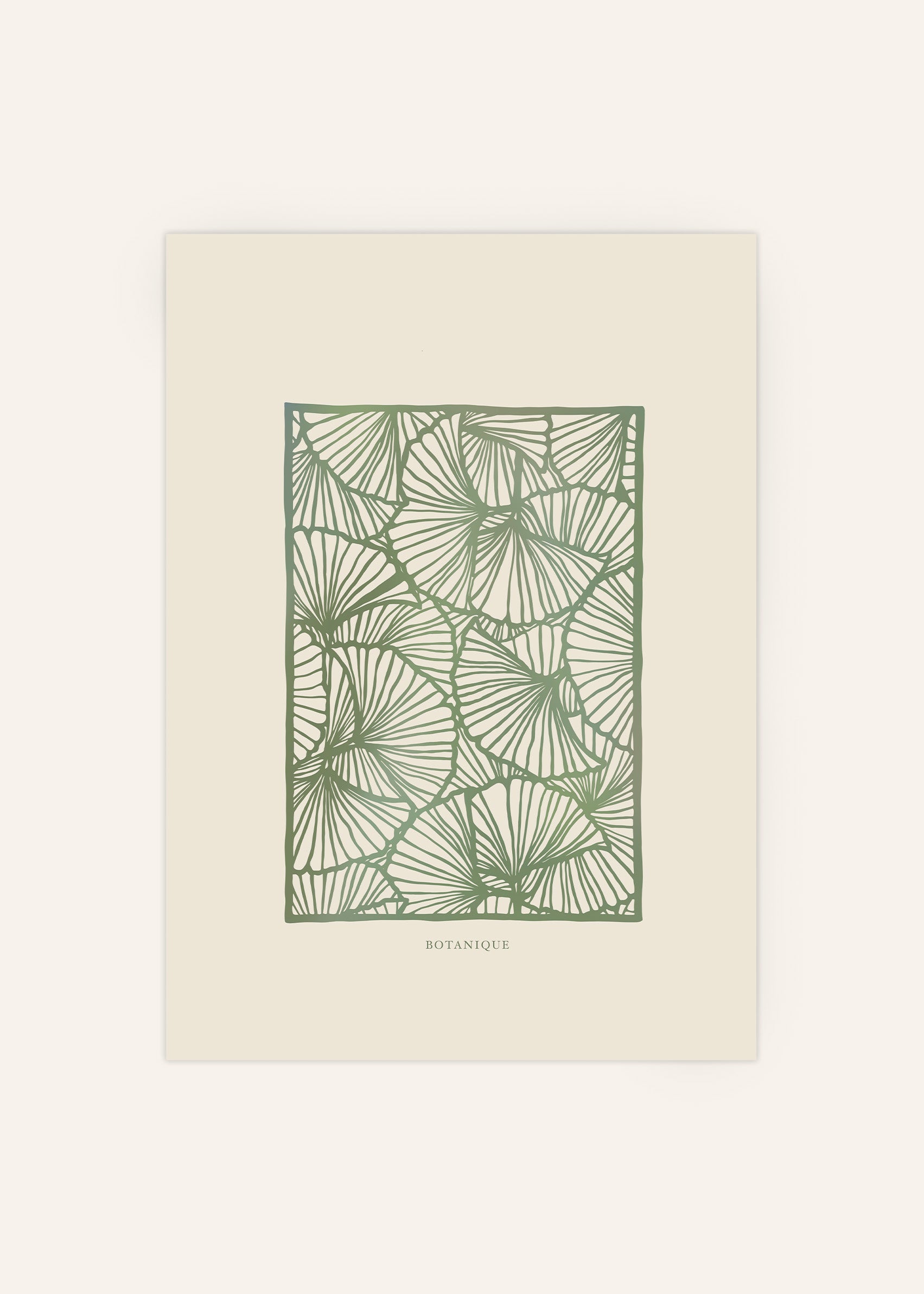 Botanique Graphical Poster