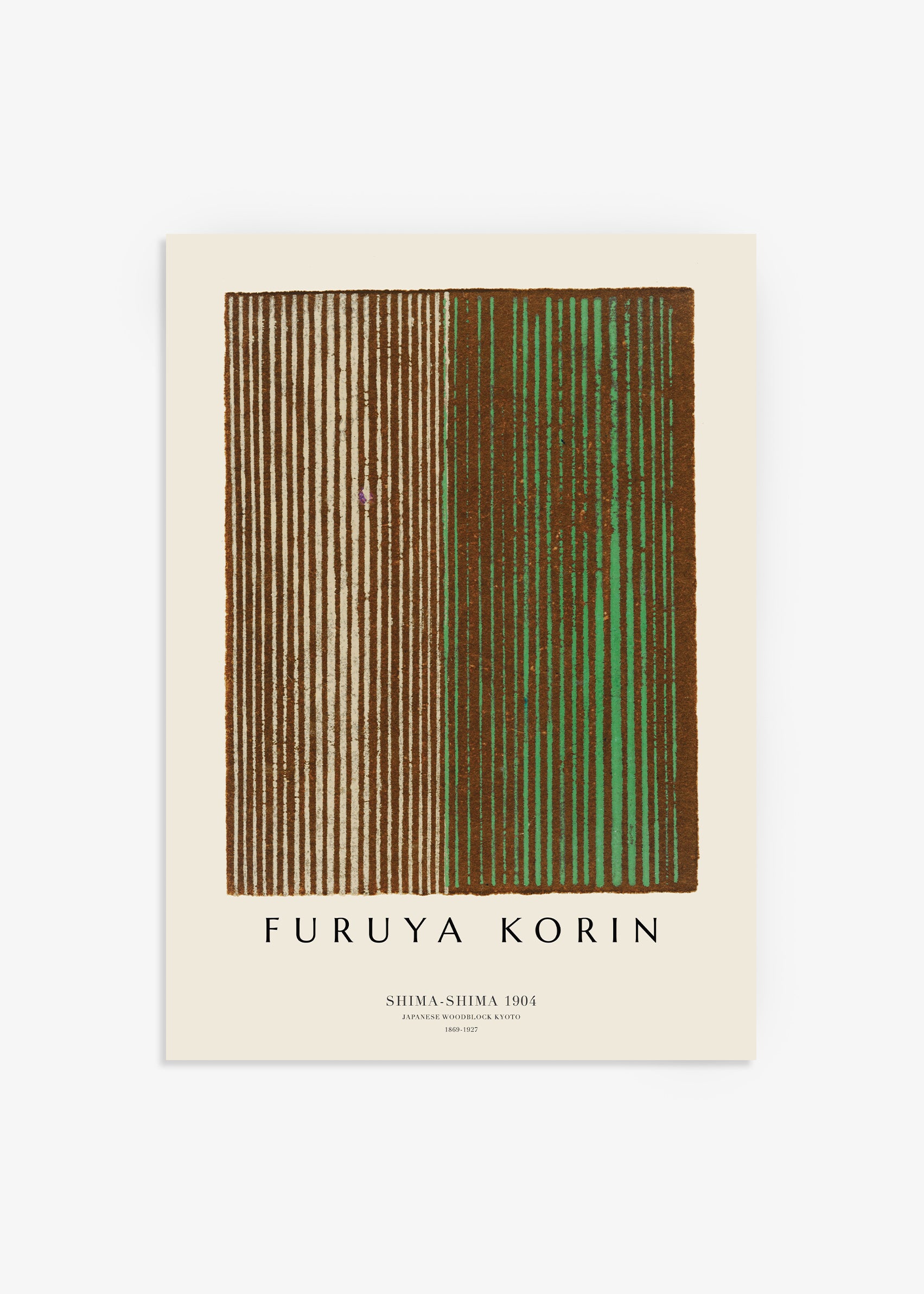 Furuya Korin Shima Shima Japandi Poster