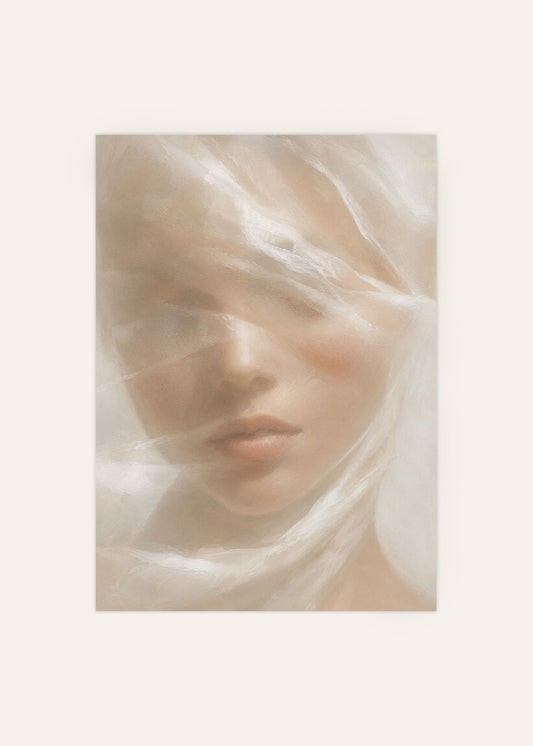 Veiled Woman Poster