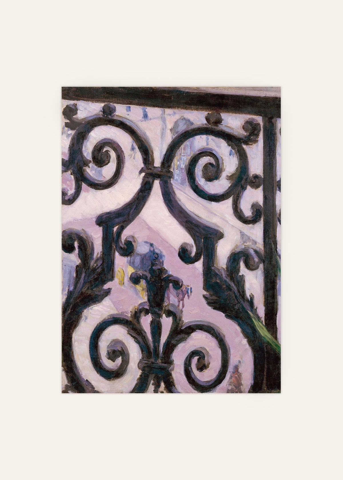 View Through French Balcony Poster Image