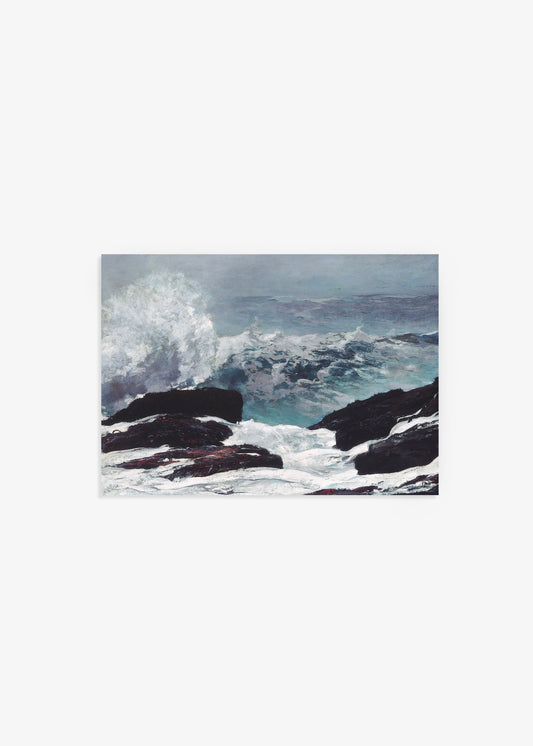 Winslow Homer Northeaster Tide Poster