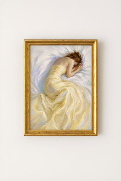 Yellow Dress Poster