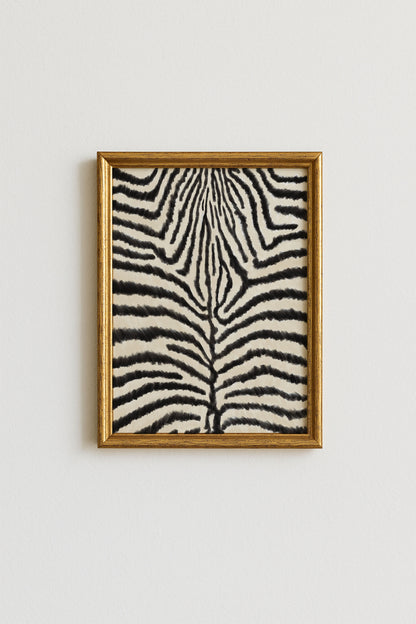 Zebra Print Poster