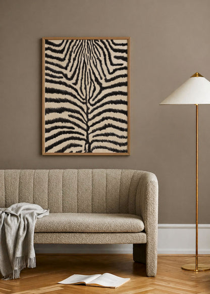 Zebra Print Poster