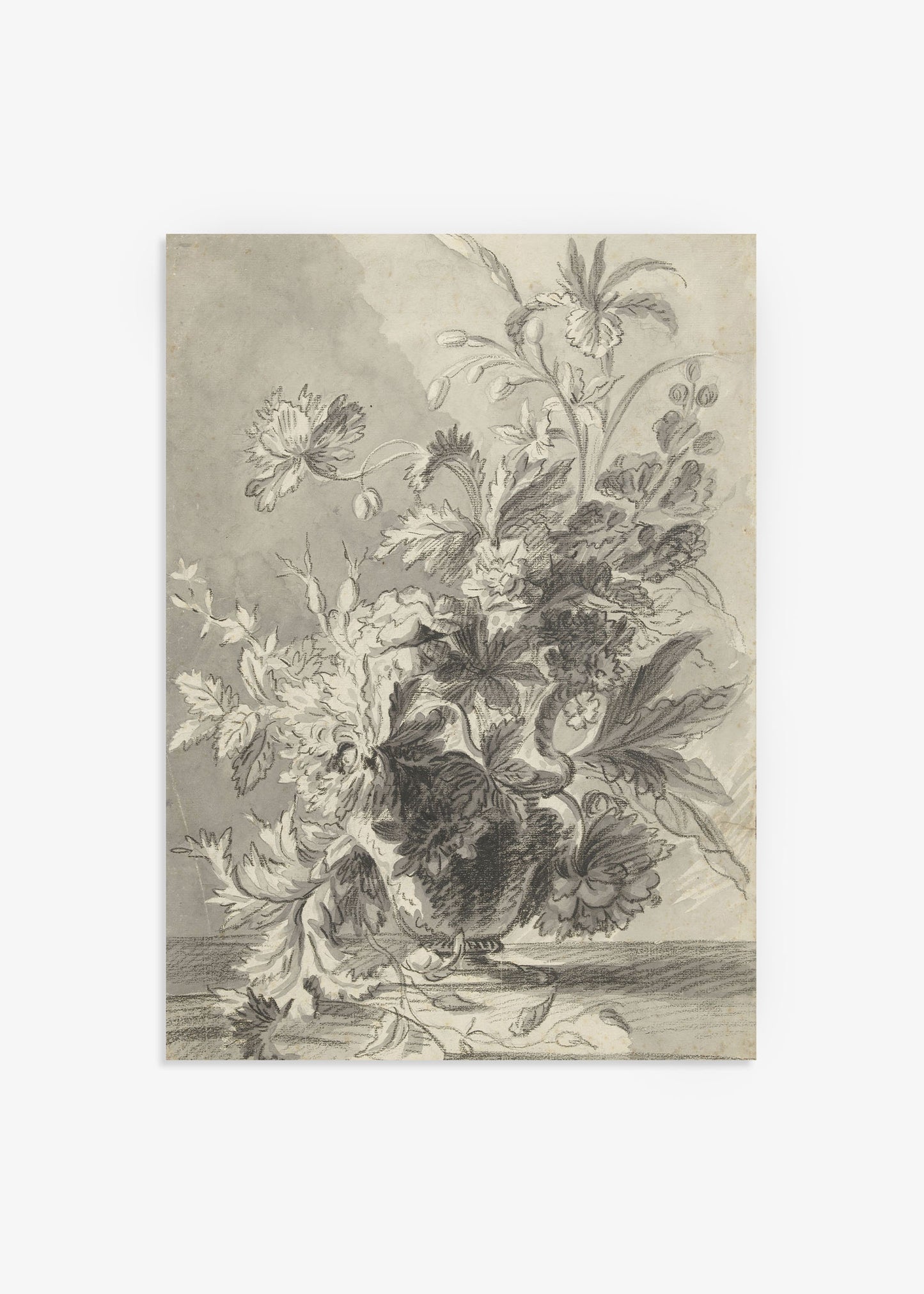 Vase With Flowers Poster