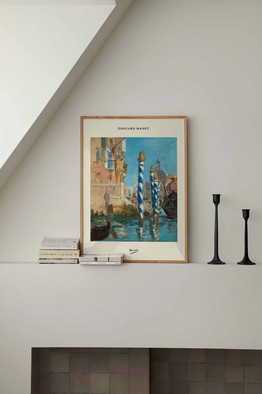 Édouard Manet - Le Grand Canal Poster