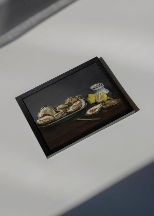 Édouard Manet - Oysters and Lemons Poster