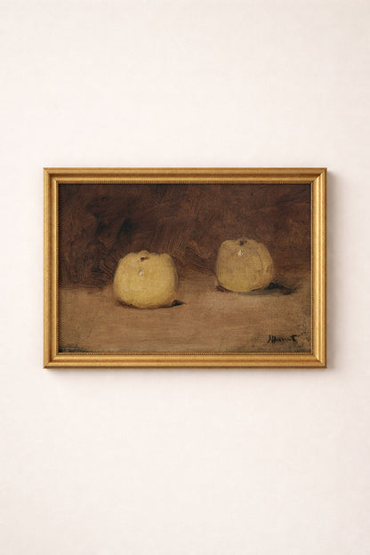 Édouard Manet - Two Apples Poster
