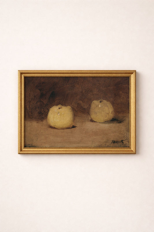 Édouard Manet - Two Apples Poster