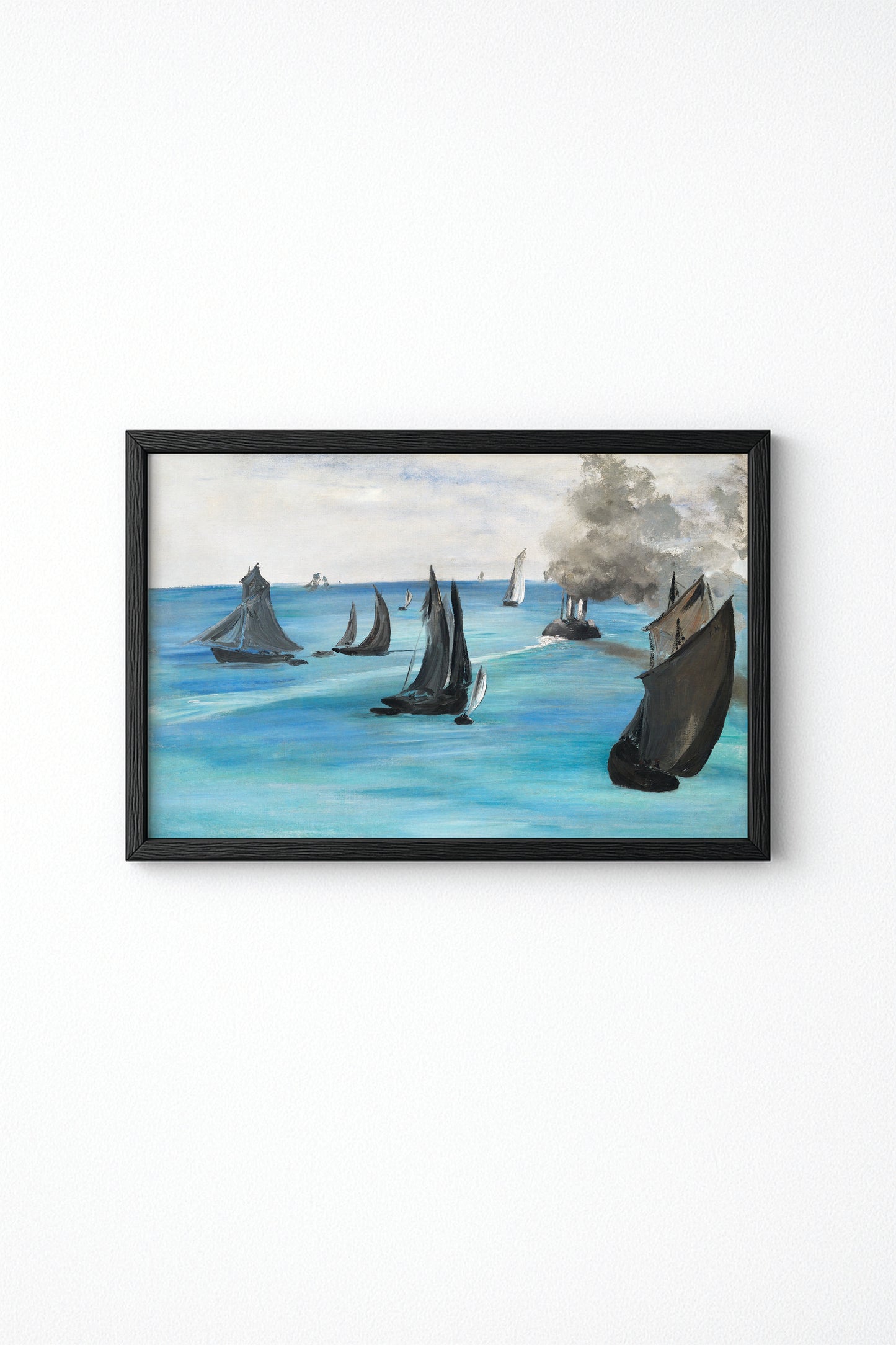 Édouard Manet Vue de mer Temps Calme Poster