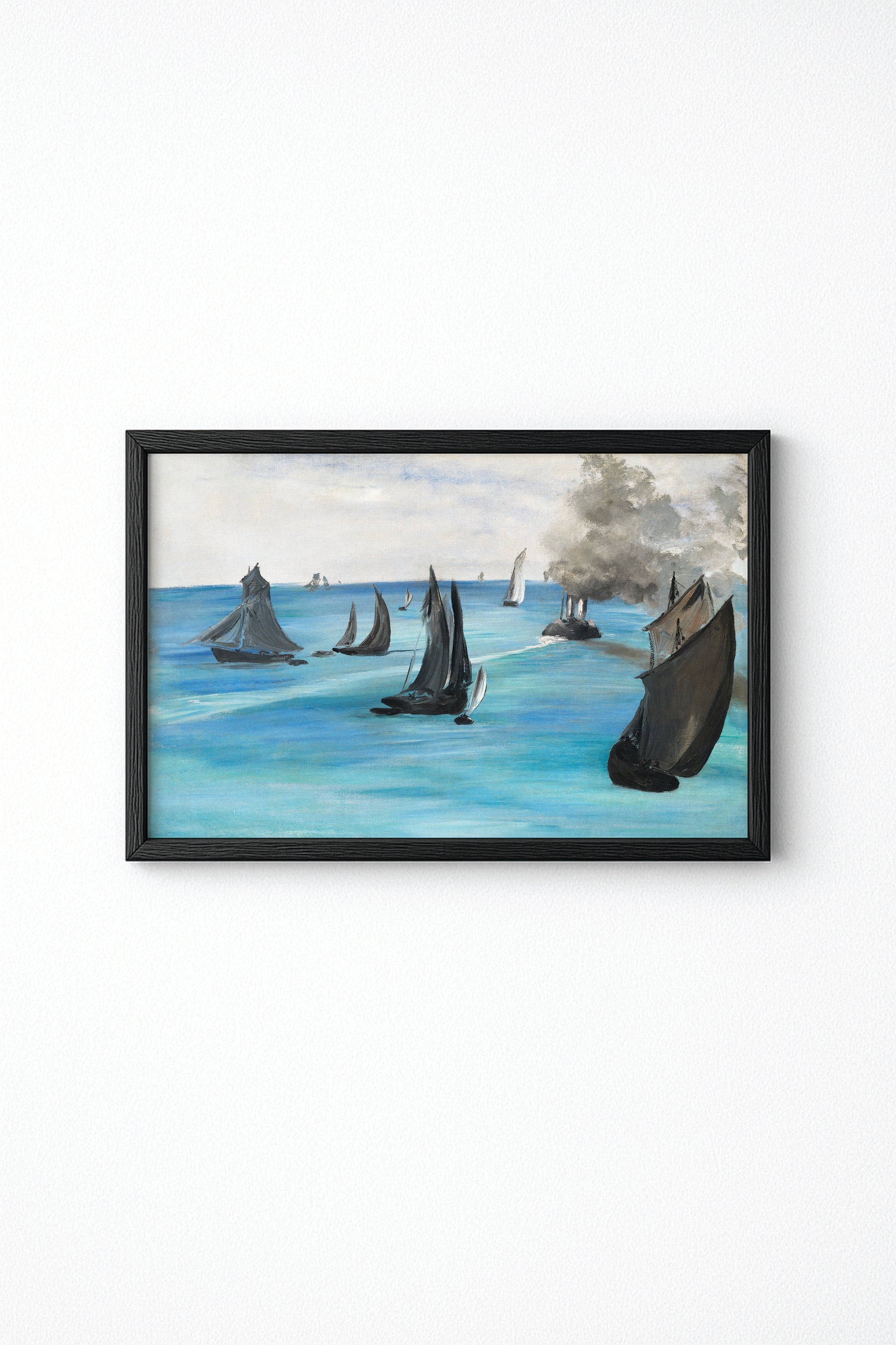 Édouard Manet Vue de mer Temps Calme Poster