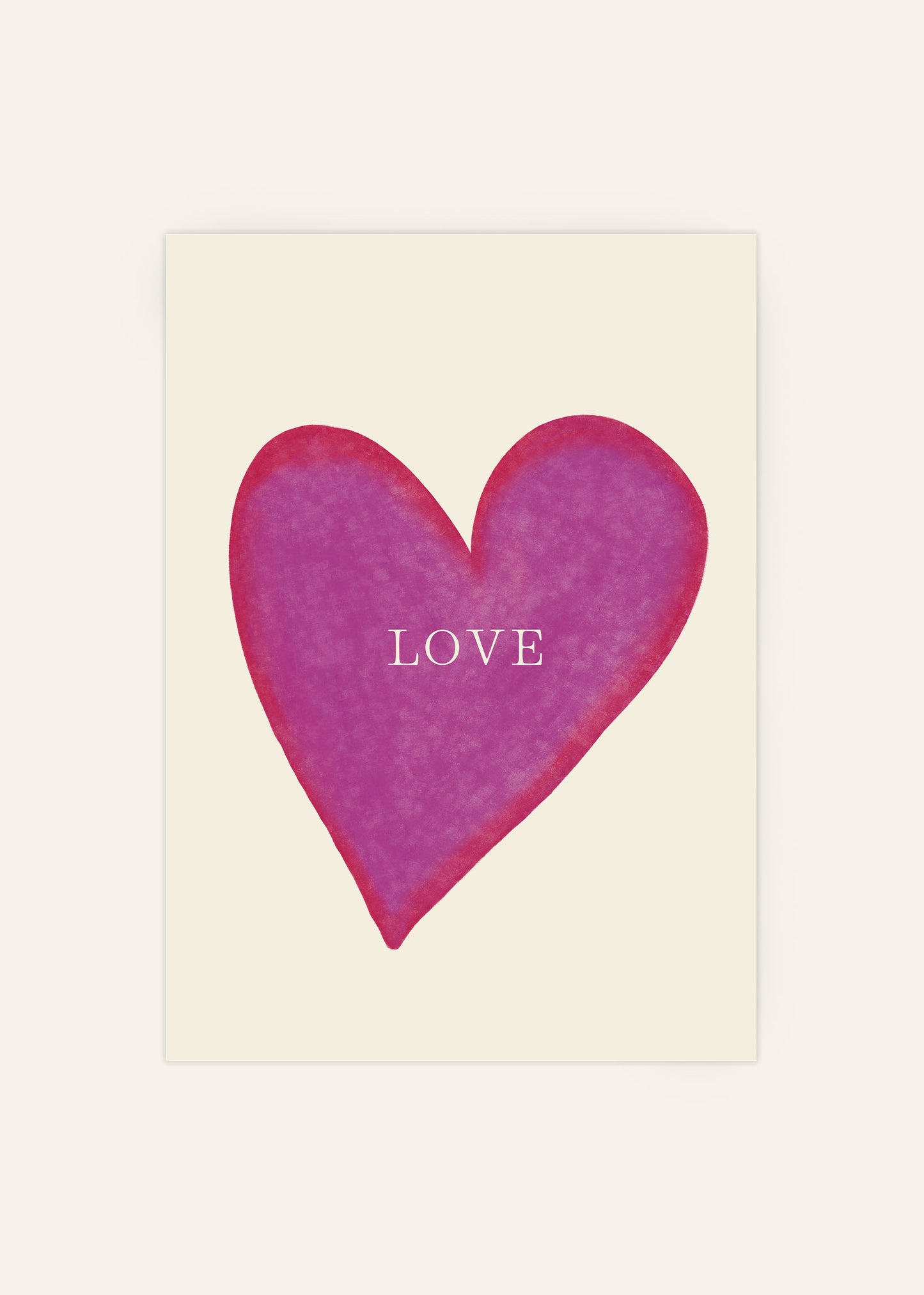 Love Heart Poster