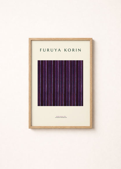 Furuya Korin - Japanese Textile Poster