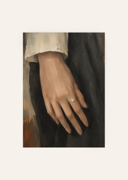 Hand Close-up Poster