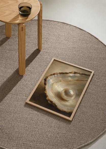 Pearl in Shell Poster