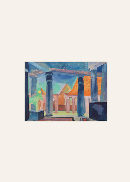 Robert Delaunay - Stage Design for Cleopatra Poster