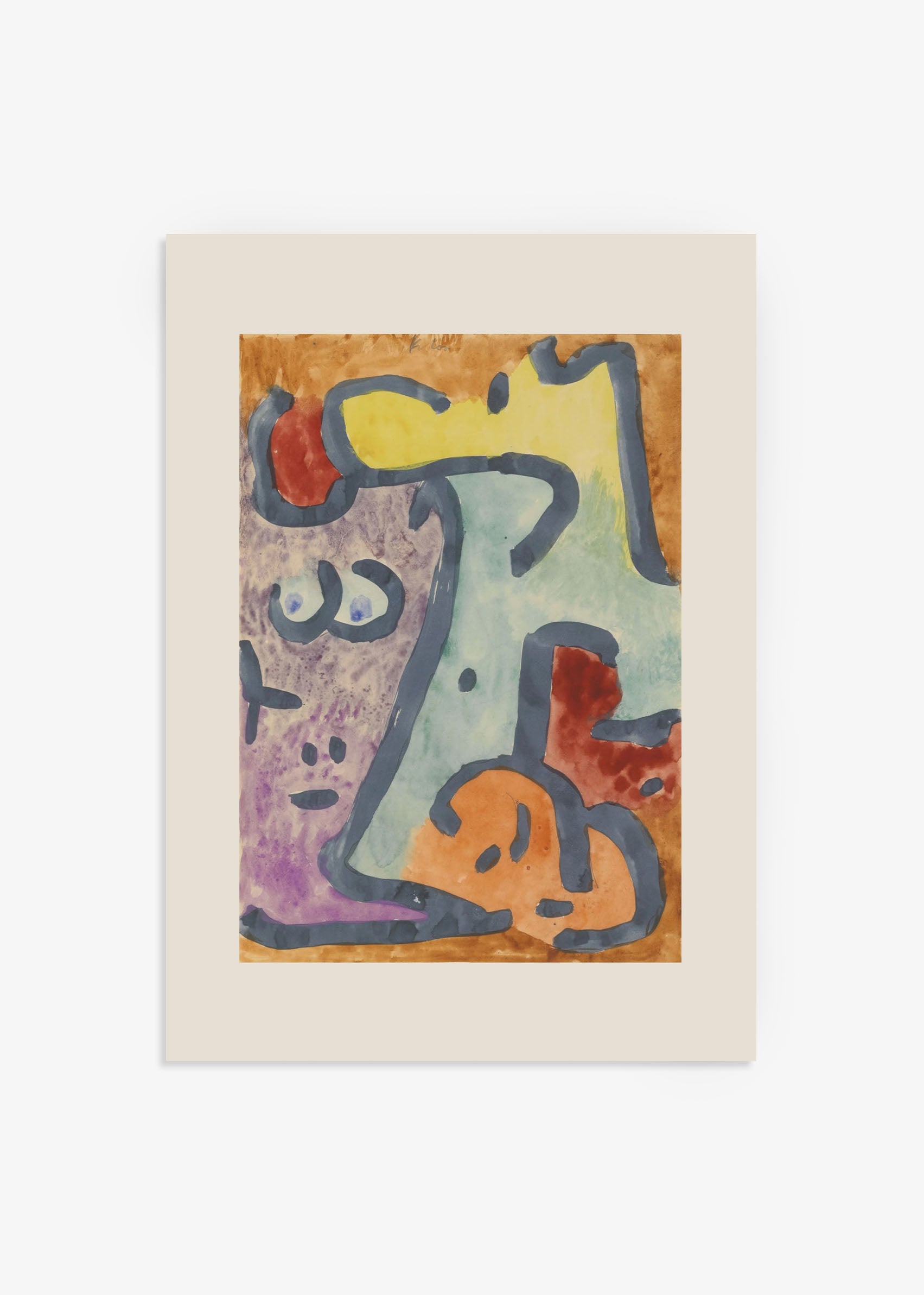 The Shadowy One Poster by Paul Klee