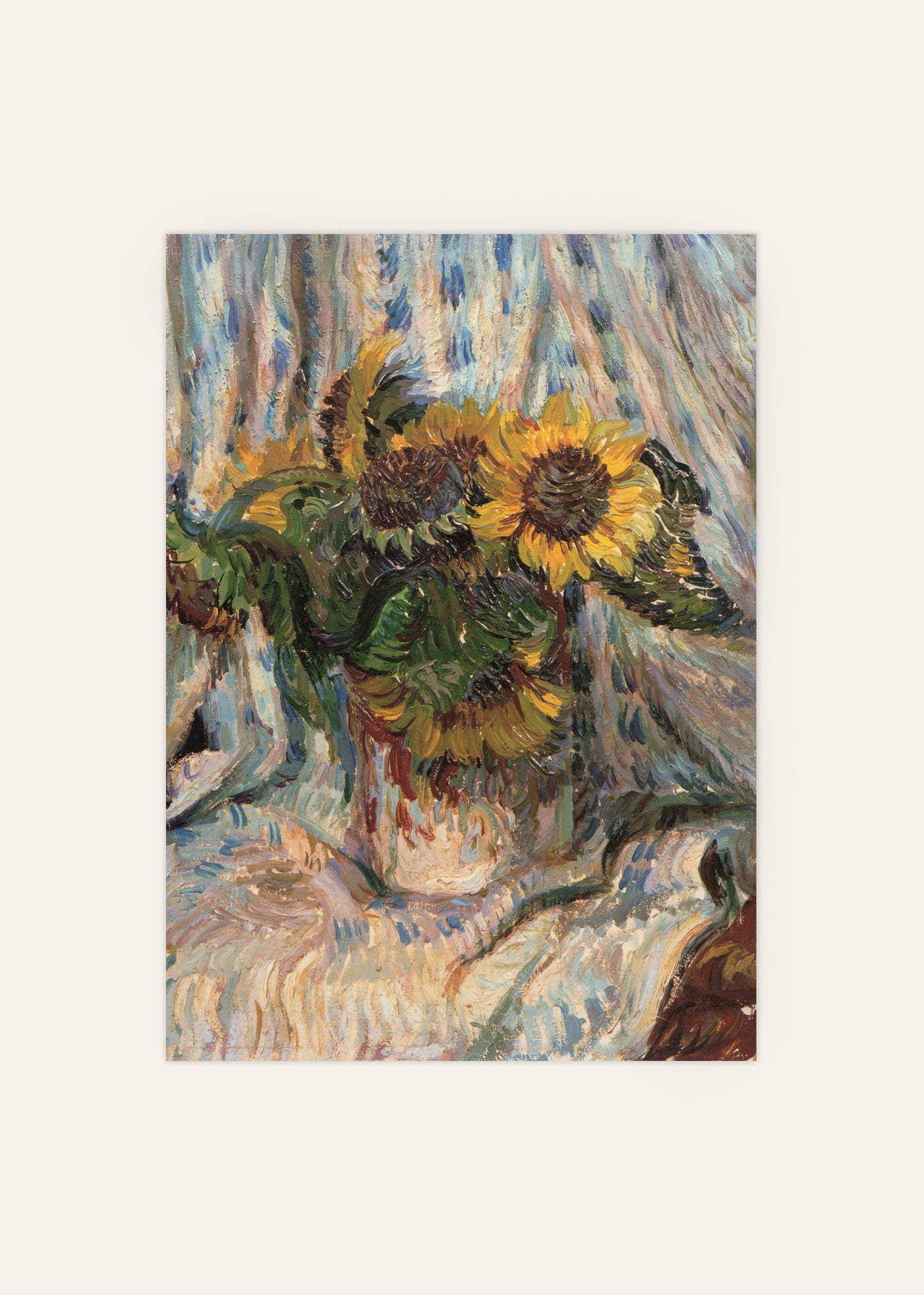 Sunflower Still Life Poster
